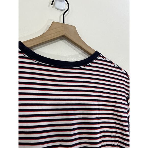 Lululemon Classic Striped T-Shirt L Normcore Basic Casual Street Skate 90s Dad - Picture 11 of 14